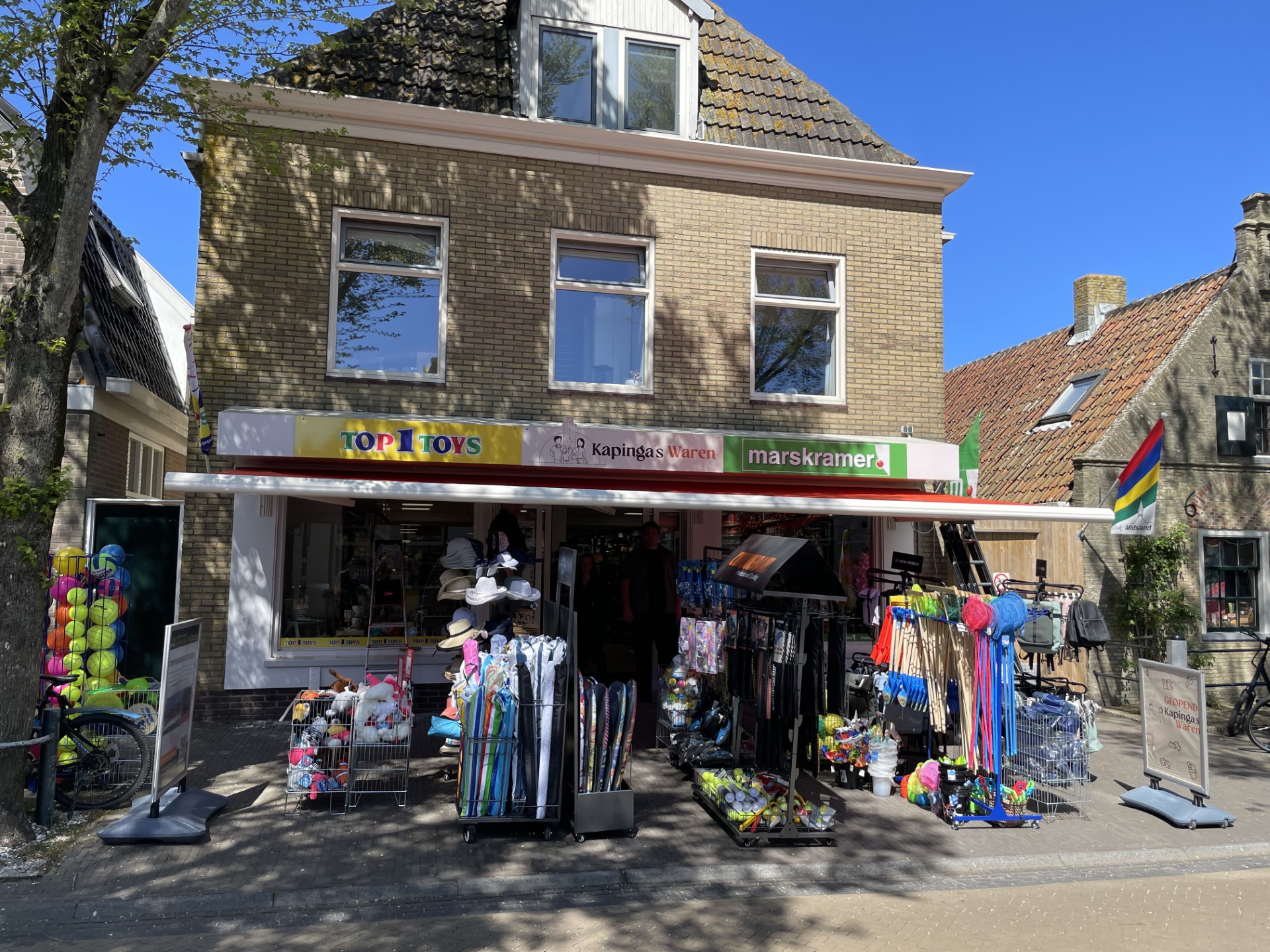 Kapinga’s Waren – winkel in Midsland op Terschelling
